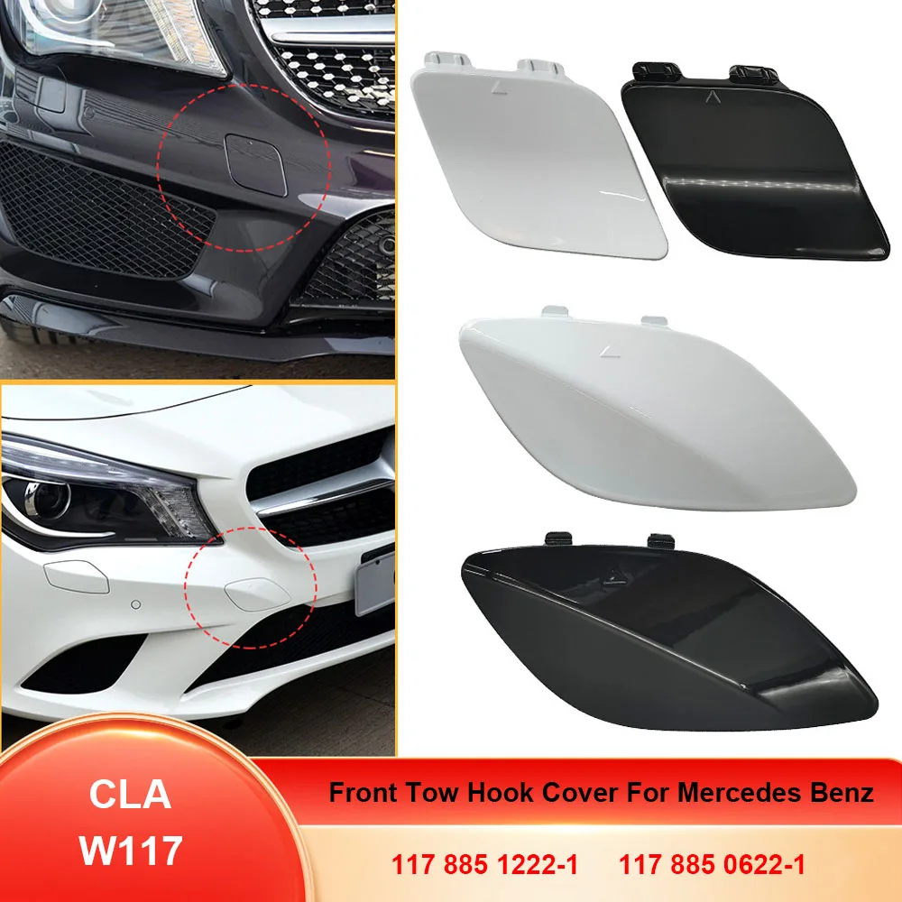 

Front Bumper Tow Eye Hook Cover Cap Fit For Mercedes CLA-Class W117 1178851222 1178850622