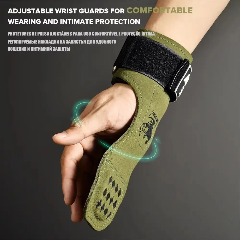 1 Pair SBR Fitness Power Straps Biceps Flexion Thicken Muscle Man Wrist Straps Durable Non-slip Deadlift Power Straps 2