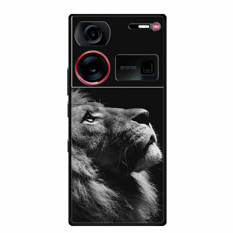 Sleek Black Silicone Soft Back Cover for Smartphones - 6.8 Coque