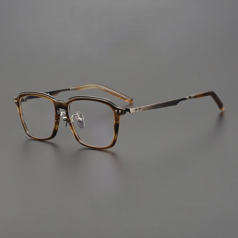 

Fashion Design Top Quality Round Acetate Glasses Frame for Men Women Exquisite Optical Myopia Prescription Retro Eyewear