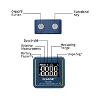 SHAHE Portable Electronics Digital Level Protractor Inclinometer Mini Digital Meter Measurement Angle Leveling Tool 3