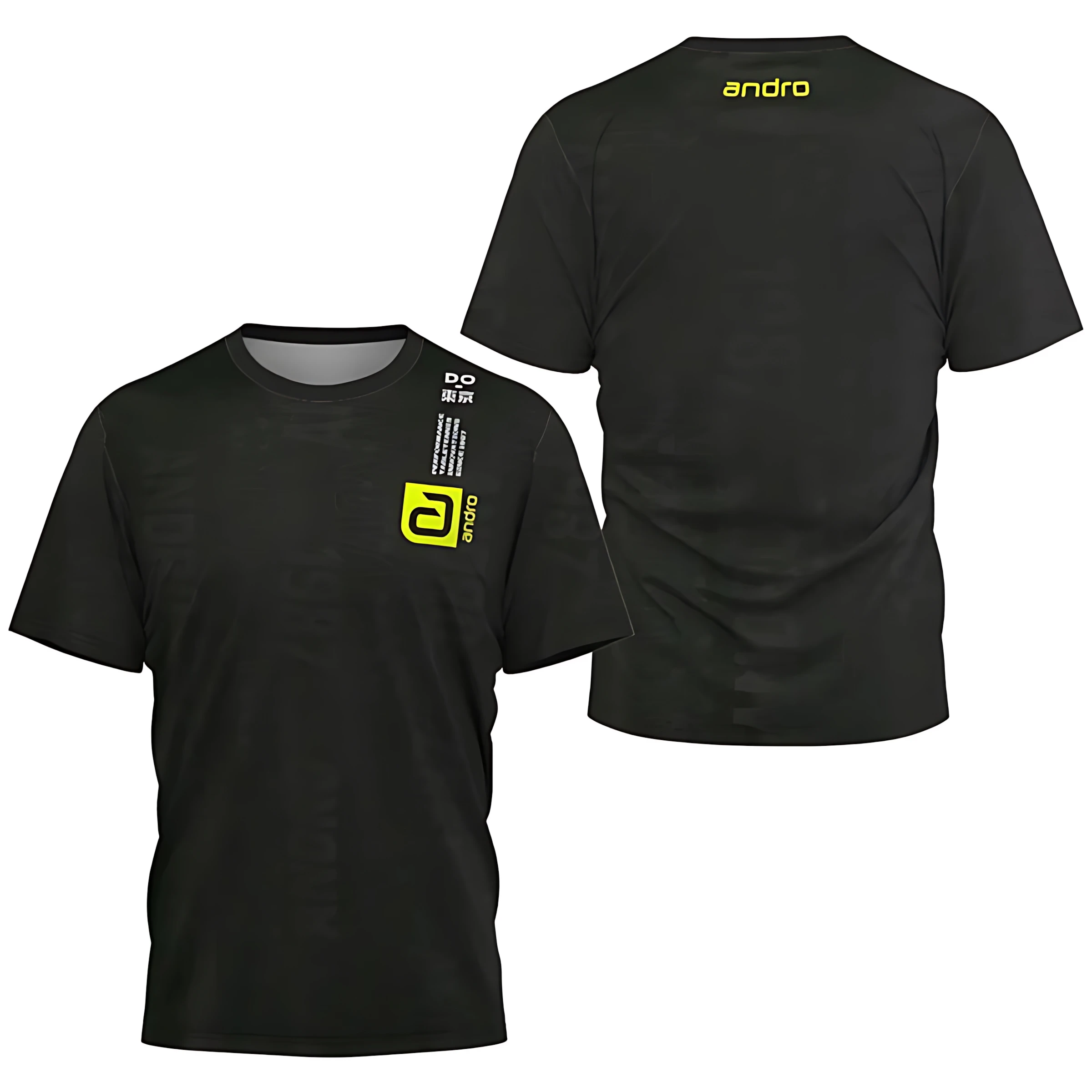 Men's T-shirts Badminton and Table Tennis Club Tops Quick-drying Short-sleeved Summer 2025