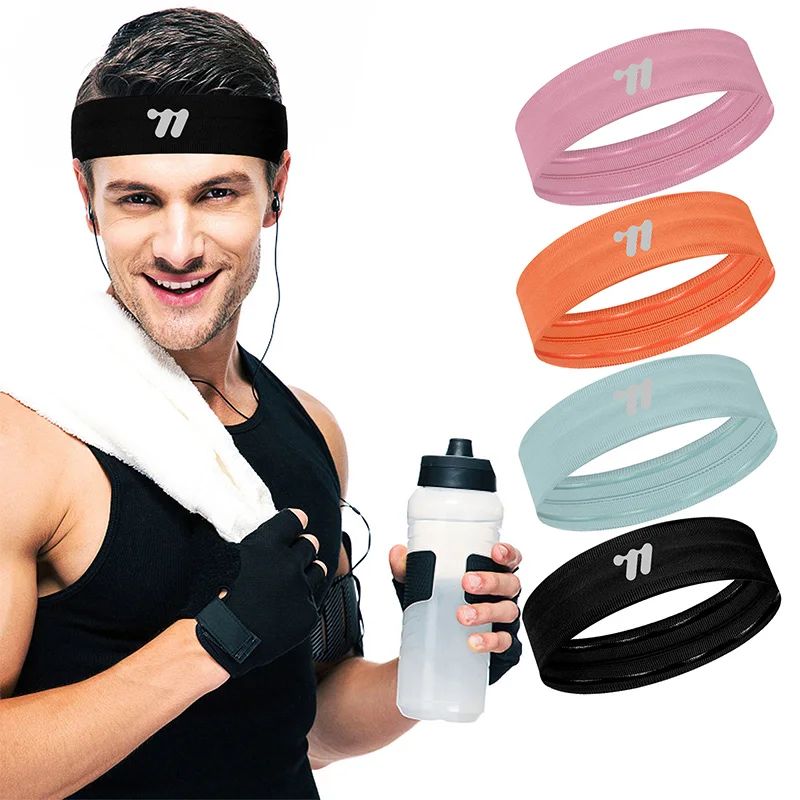 Folora 6pcs Stretchy Elastic Solid Headband Lot De 6 Bandeaux De Sport élastiques Antidérapants Et Absorbants Pour Femmes Et Hommes - Au Quotidien Bandeau Cheveux Fille