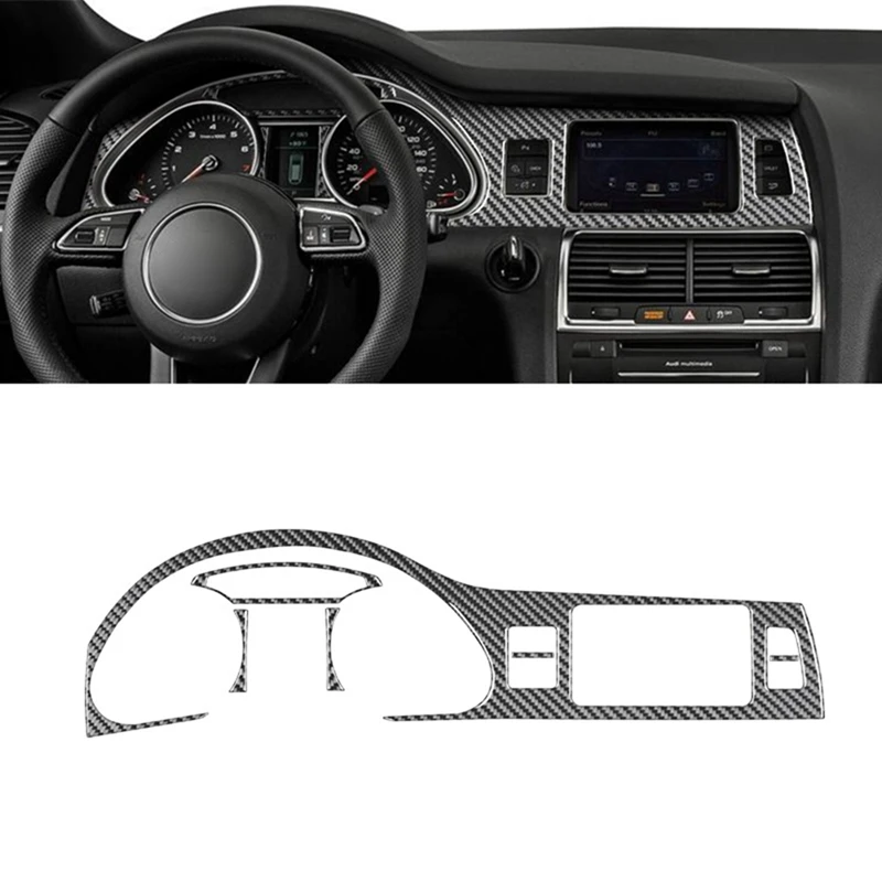 

Car Dashboard Frame Speedometer Cover Trim Interior Accessories For Q7 2007-2015