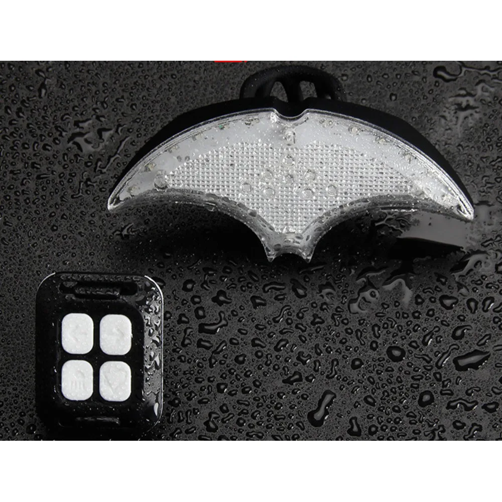 Mountain wireless remote control turn signal, USB charging tail light, bike night riding warning horn light equipment_voghion.com