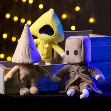 

30Cm Horror Adventure Game Little Nightmares Plush Toy Kawaii Nome Small Six Boxes of People Cartoon Stuffed Plush Toy Doll