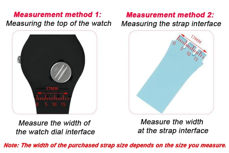 Silicone Waterproof Sports Watch Band - Variety of Sizes and Colors