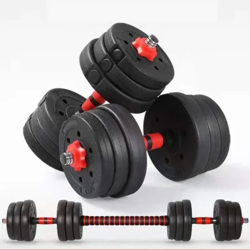10kg 50kg multifunction home gym dumbbell set custom logo color fitness dumbbell and barbell made of cement 10kg-50kg Multifunction Home Gym Dumbbell Set Custom Logo Color Fitness Dumbbell and Barbell Made of Cement 3