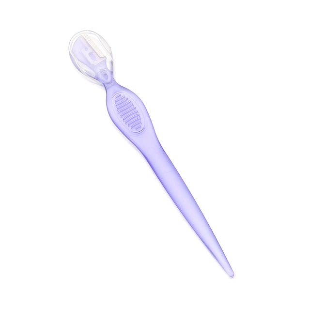 Trimmer Facial Hair Remover Shaver Blade Women’s Safety with Shell Candy Color 12.3cm Eyebrow Razor Shaper Makeup Tools