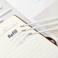 10/30/50Pcs G2 Ballpoint Pen Refill Blue&Black Ink 1.0mm Nib Ballpoint Pen Lead Replacement Oil Refill Smooth Writting Pen Parts 2
