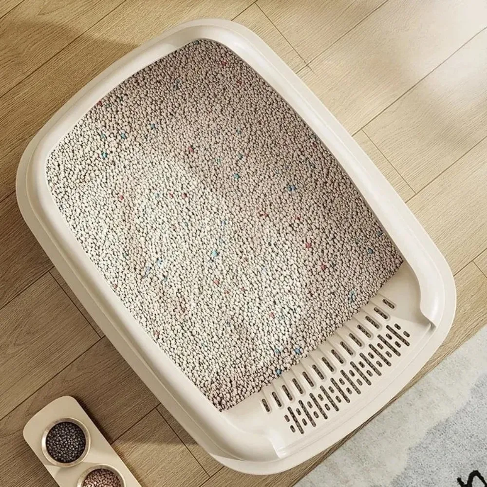 고양이 쓰레기 상자, 스몰 사이즈 반려동물 샌드박스, 고양이 변기