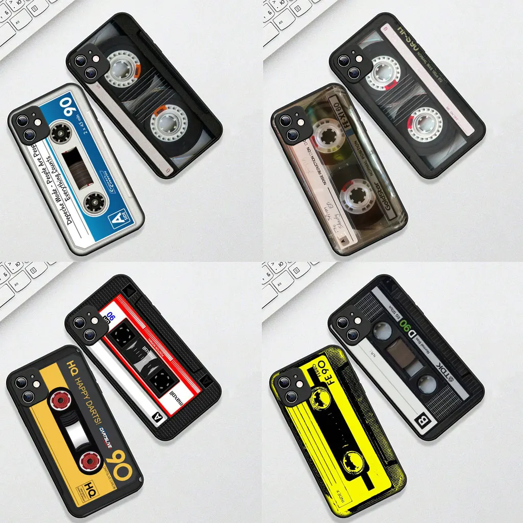 Retro Cassette Tape Phone Case Cover