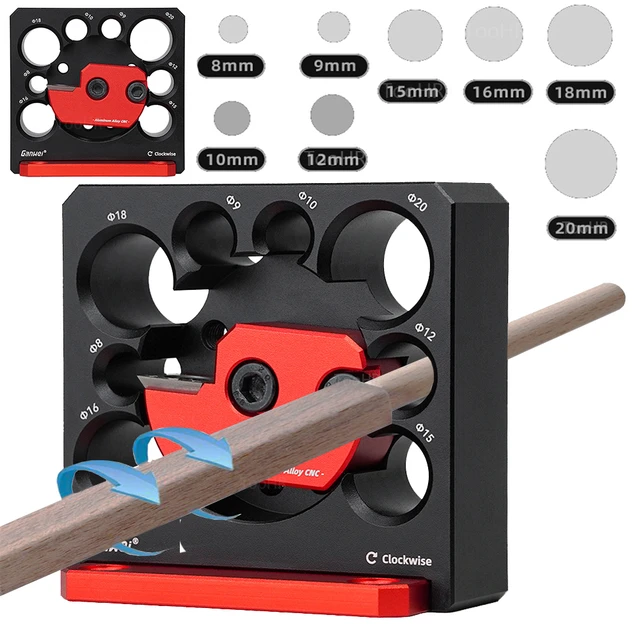 Dowel Plate, Adjustable Dowel Maker Jig Kit,8-20mm Electric Drill Milling  Dowel Round Rod Auxiliary Tool with Carbide Blades - AliExpress