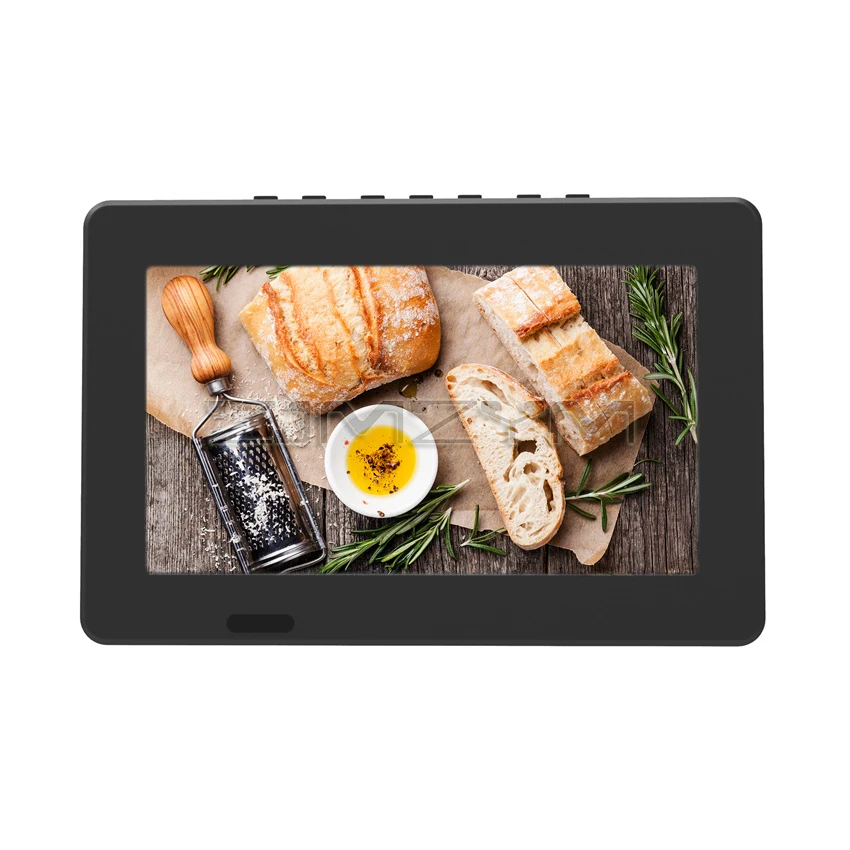 D7 Portable TV DVB-T2 ATSC ISDB-T tdt 7inch Digital Analog Mini Small Car TV Television Support USB TF MP4 H.265 AC3