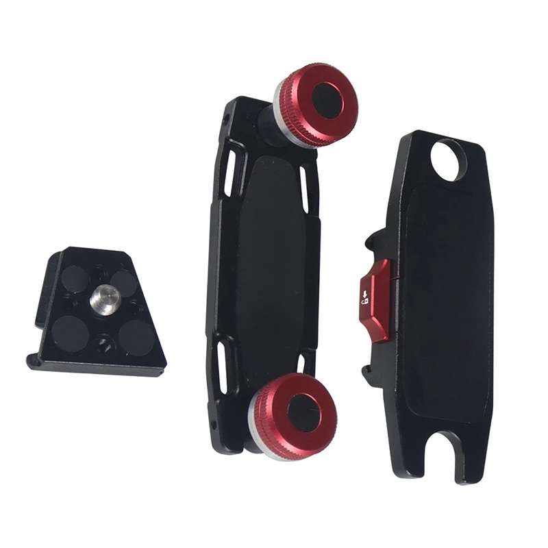 Kamera Taille Gürtel Clip Quick Release Slide V Platte Schnelle Schalter für GoPro OSMO 360DSLR Klemme Schulter Gurt Rucksack Halter Werkzeug – Detail 21