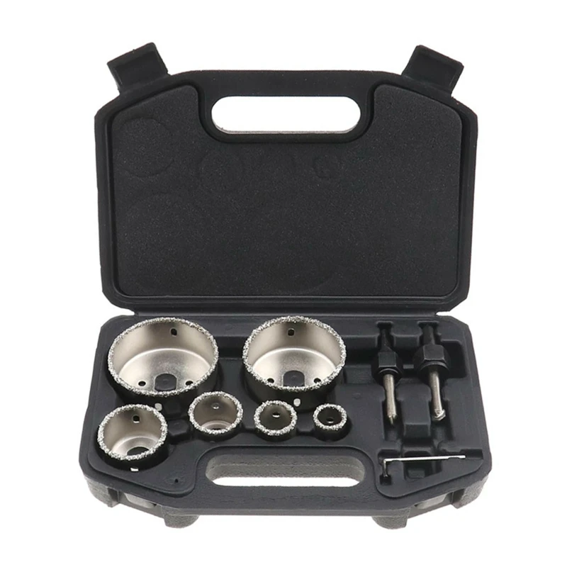 

9 шт. металлическая кольцевая пила, сверло из сплава, используемое с электрической ручной дрелью для Be