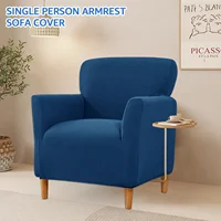 Stretch Sofa Armchair Slipcover Washable Single Sofa Seat Cover Easy-install Home Furniture All-Round Protection Cover NEW 1