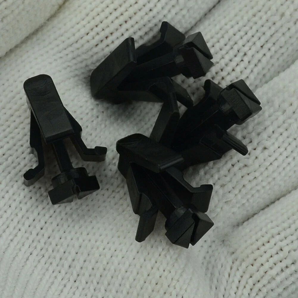 

1 Pair Car Bumper Grille Size:look Image The Parts Firmly Color:black For Nissan Grille Retainer Clips 10 Pcs Clips