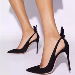 New Women Pumps Suede High Heels Shoes 2024 Fashion Office Shoes Stiletto Party feast Shoes Female Comfort Women Heels women