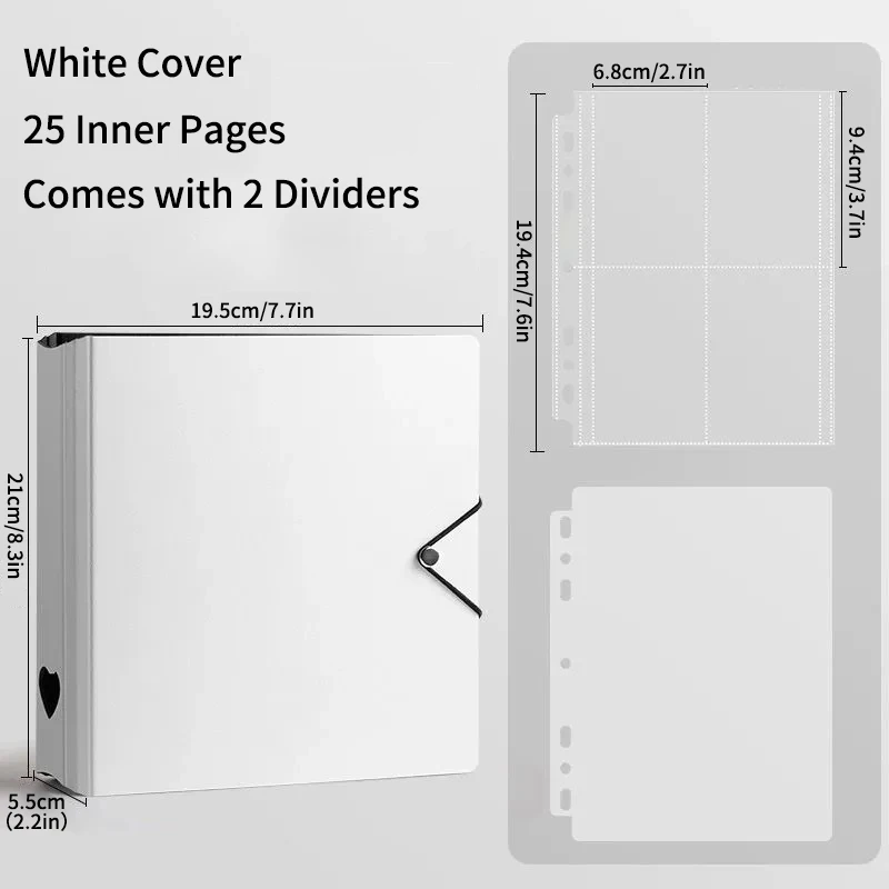 Kpop Photocard Album & Collection Binder with Large Pocket Capacity