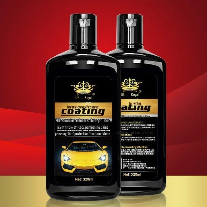 Automotive coating agent Nano Ceramic Car Coating Paint Care Titanium Sealing Agent Remove Scratches Car Polishing Kit