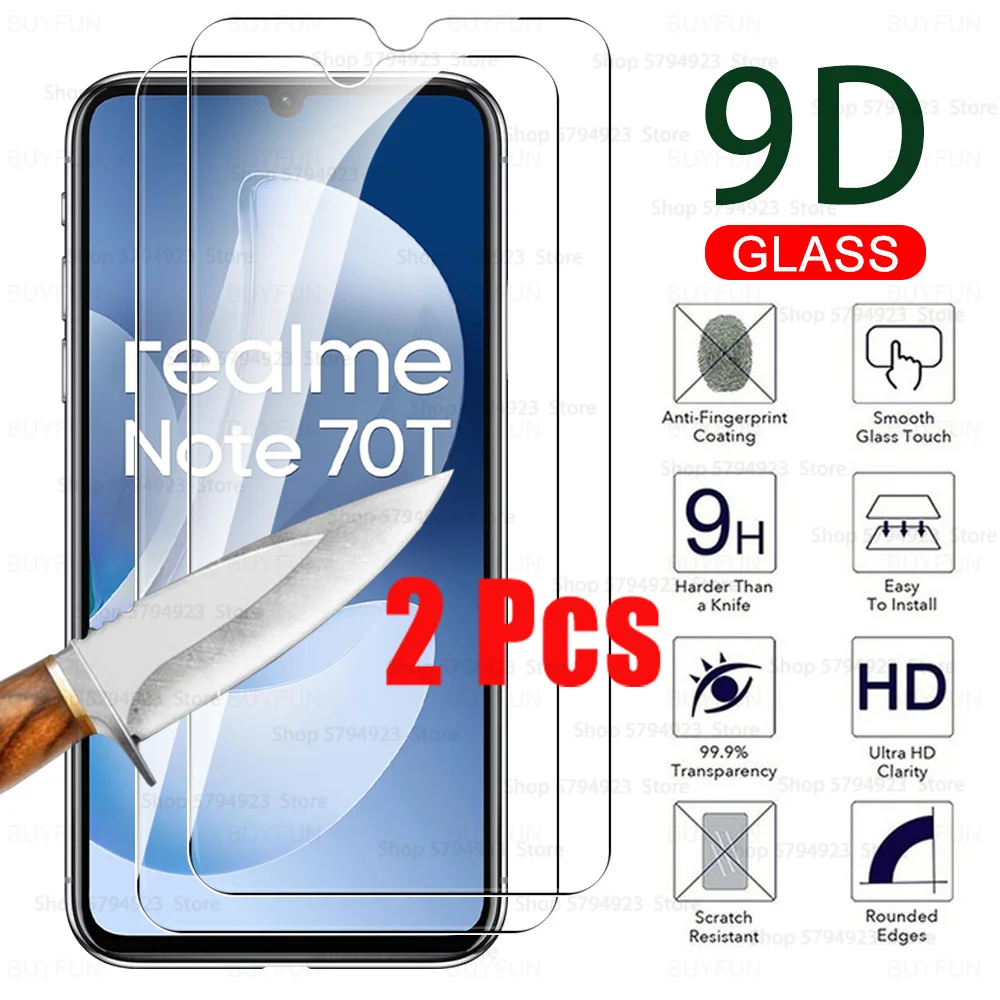 2-Pack Clear Tempered Glass Screen Protector