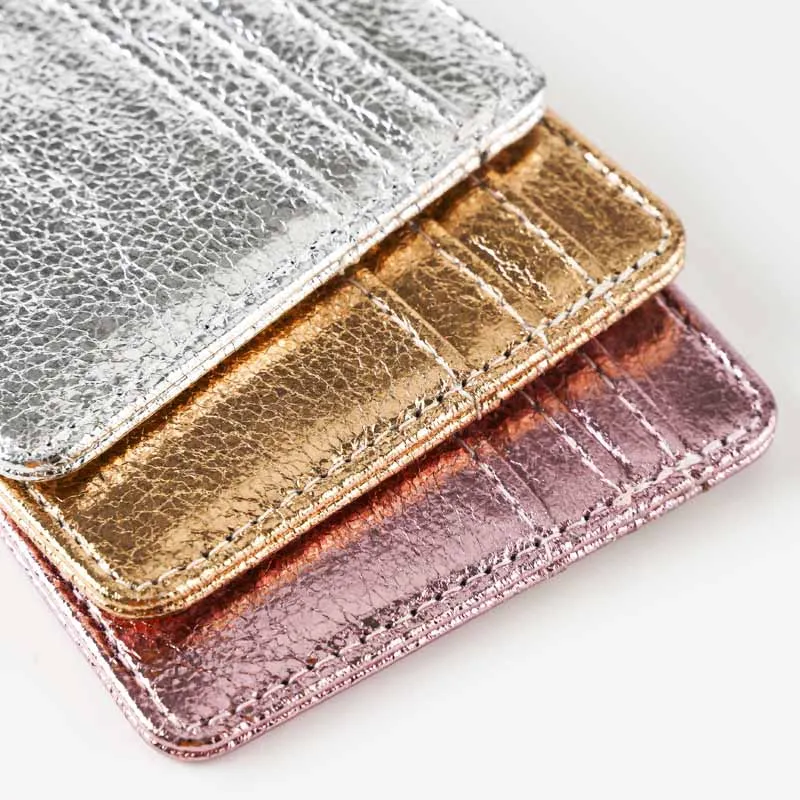 Sleek RFID-Blocking Minimalist Wallet – Premium PU Leather Card Holder