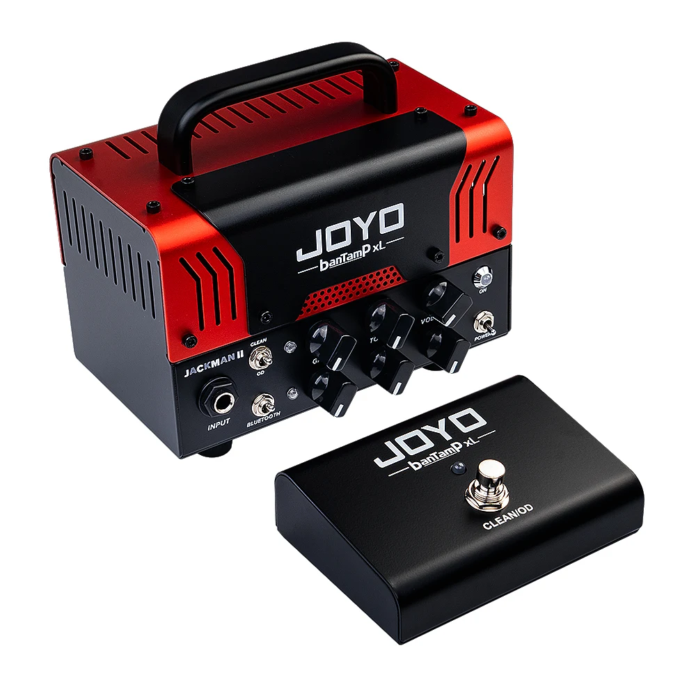 JOYO Guitar Amplifier Head Tube Amp Head BanTamp XL Jackman II Dual Channel Guitar Amp Tube Amplifier For Electric Guitar Preamp