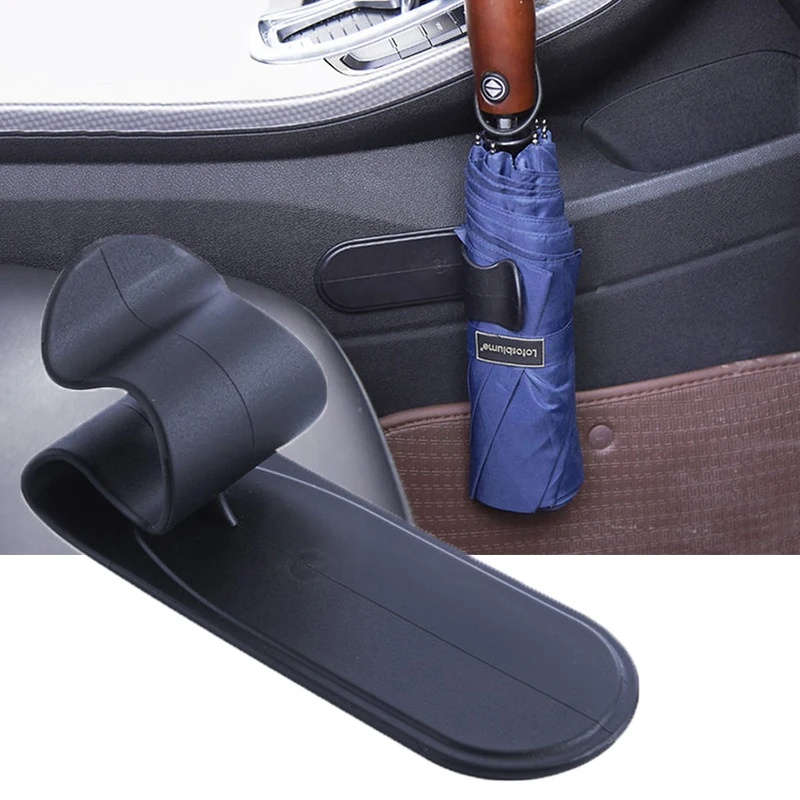 Car Umbrella Holder Rear Trunk Mounting Bracket Towel Hook Self