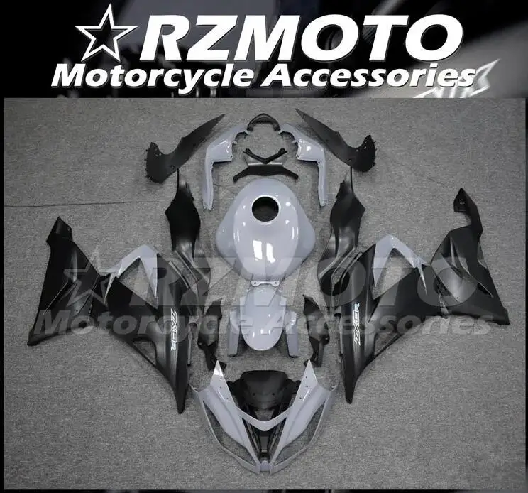 

Новый комплект обтекателей для велосипеда из АБС-пластика подходит для KAWASAKI ZX-6R 13 14 15 16 17 ZX6R 636 2013 2014 2015 2016 2017 2018 Комплект кузова серый черный