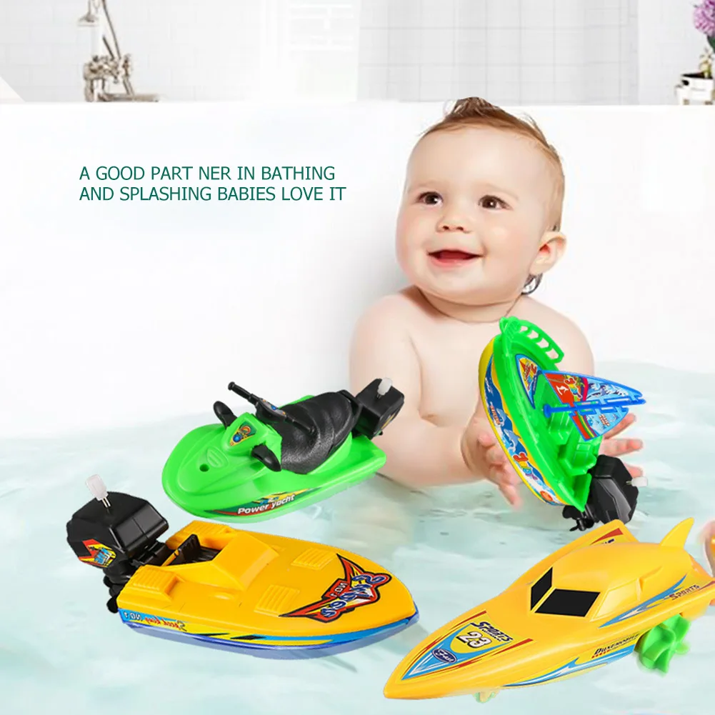 Ensemble De Jouets De Bain Pour Bébé 1 Pièce, Jouet De Bain À Sous-marin À  Remontage, Ensemble De Jeu Flottant Dans La Piscine De Plage De Salle De Bain  Pour Enfants En