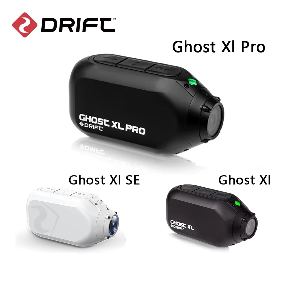 Drift Ghost X XL Pro 액션 카메라, 4K 방수 클론 모드 라이브 스트리밍 자전거 오토바이 헬멧 안정화 스포츠