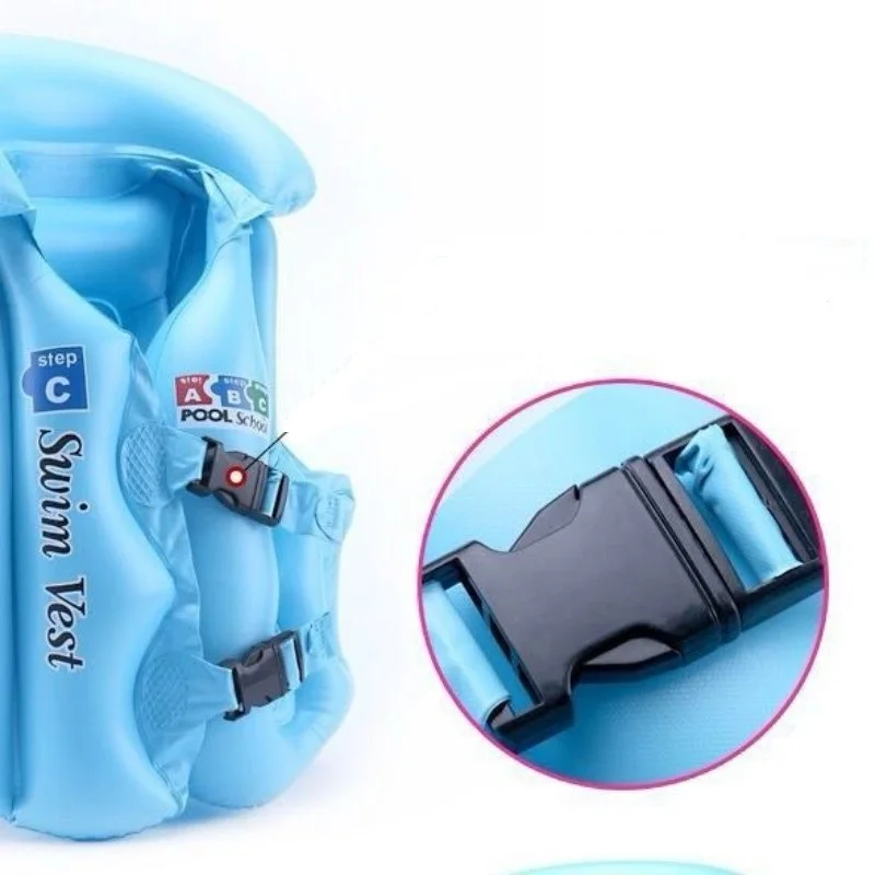 Children’s Summer Inflatable Swim Ring Life Jacket – Thickened Buoyancy Vest and Swim Float Ring for Babies and Kids Beach games & Inflatables Beach Toys and Leisure Accessories