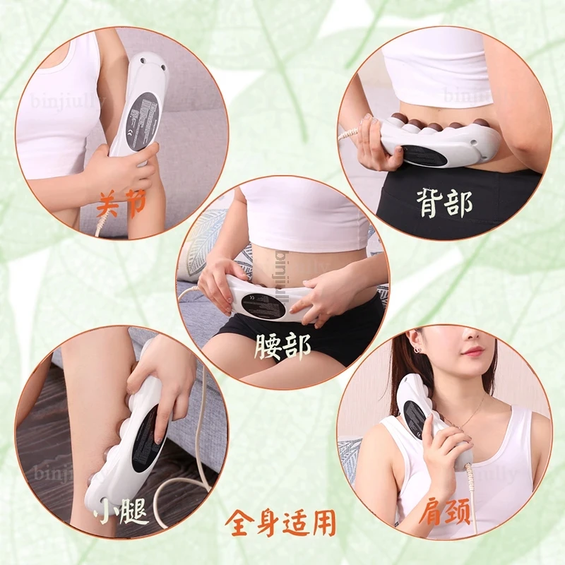 Five goals therapy apparatus WenYu therapy apparatus head warm warm physiotherapy instrument protection of waist and neck joints images - 6