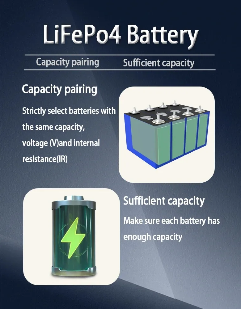 4-16 Pezzi Batterie al Litio Originali 3.2V 202AH Lifepo4, Batteria Ricaricabile 12V per Pacchi Batteria Solari Fai-da-Te 12V 24V 48V - immagine 3