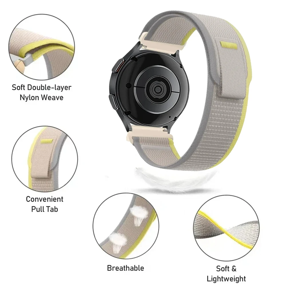 Trail Nylon Loop Strap - 22mm 20mm Sport Wristband