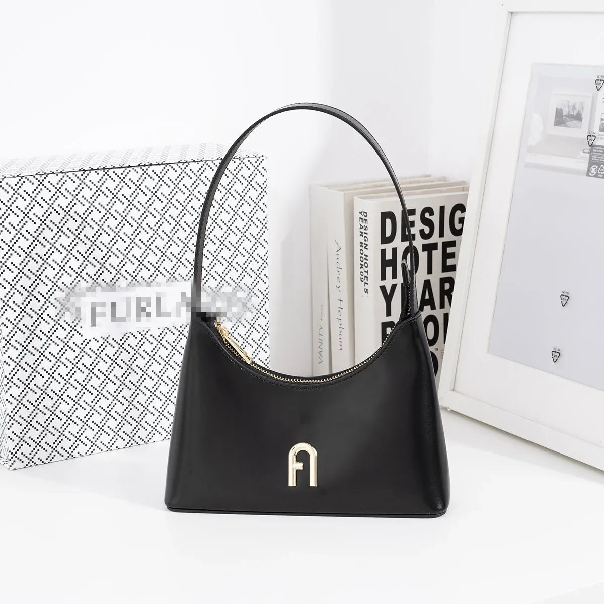

FLA cowhide fashion mini women's shoulder underarm bag