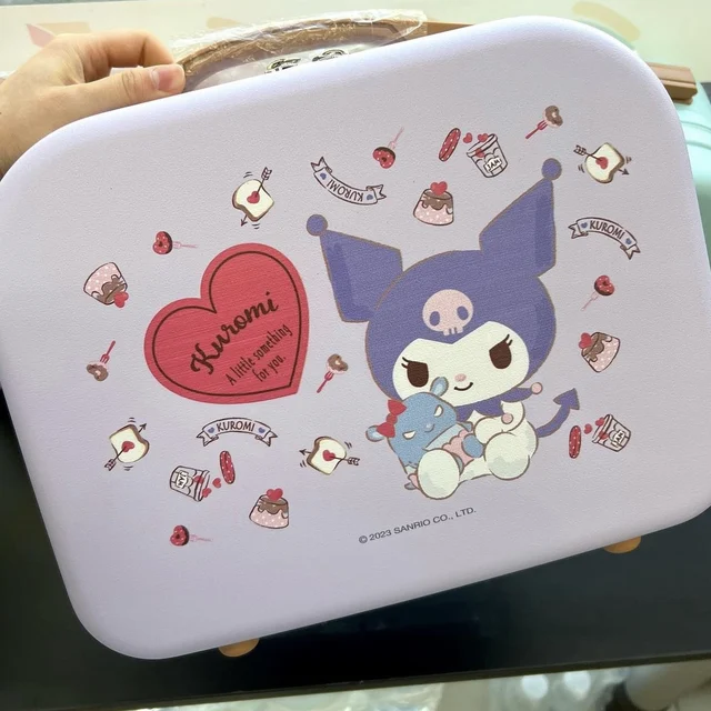 9L Sanrio Character Aircraft Ride Box Mymelody Cinnamoroll Kuromi Mini Travel Box Luggage and Suitcase Anime Toy for Children