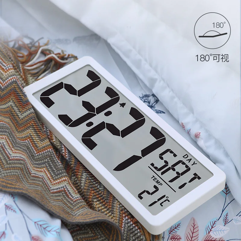 

Modern Designer Retro Wall Clock Large Digital Giant Wall Clock Digital Intelligent Arabian Digital Luminous Wall Clock