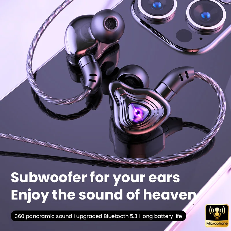In-Ear Earbuds High Quality Headset 2 Color Optional Built-In Microphone In-Ear Wired Earphone for Phone Computer Headphone 2