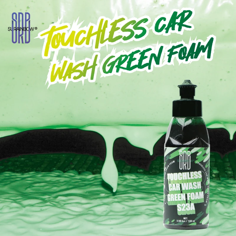 Green Foaming Car Wash Soap Works Foam Cannons Guns Bucket Washes Safe Cars Trucks Motorcycles RVs