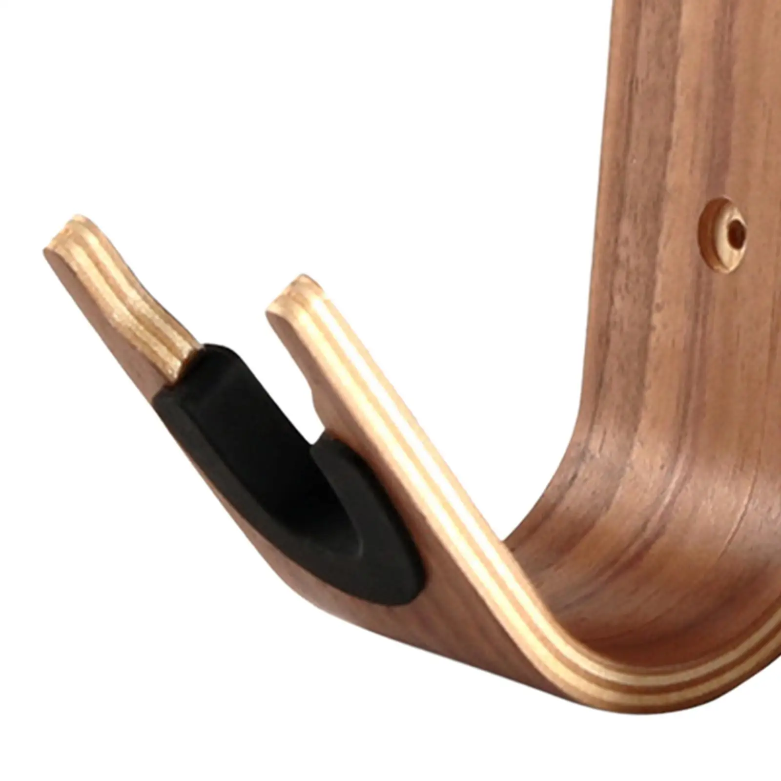 

Wood Wall Mounted Hanger Hook Display Rack Hanging Shelf Easy to Install for Violin Erhu