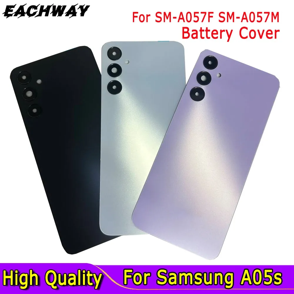 

Задний корпус для Samsung Galaxy A05s, задняя крышка аккумулятора, запасные части для Samsung A05S, задняя крышка аккумулятора