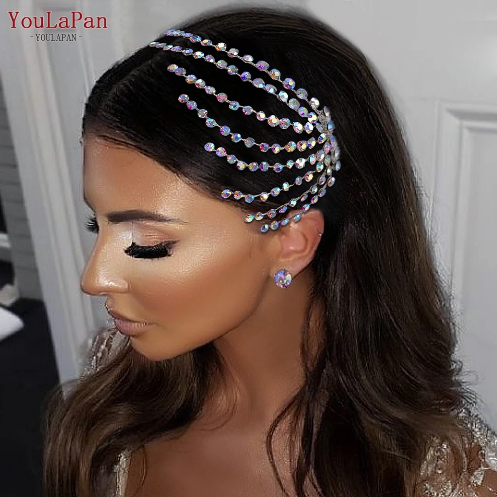 Rhinestone Wedding Hair Comb For Bride And Bridesmaid Hair Clips_voghion.com