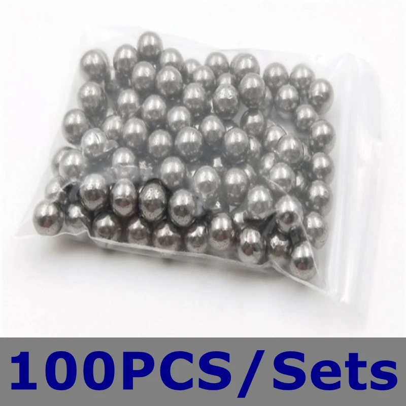 

Охотничий лук для рогатки 7 мм, 6 мм, 100 шт. стальных шариков, Рогатка из высокоуглеродистой стали с шариком, катапульта, Рогатка для рогатки, стрельбы, стрельбы из драгоценных стальных шариков