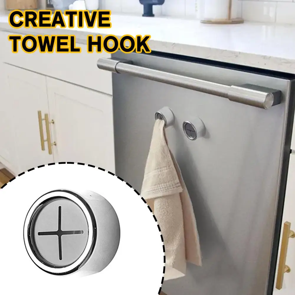 

3PCS Non Punching Dishwashing Cloth Storage Clip Dishcloth Clip Household Hanging Gloves Hole Rack Clip Hook Kitchen Wall T M0O4