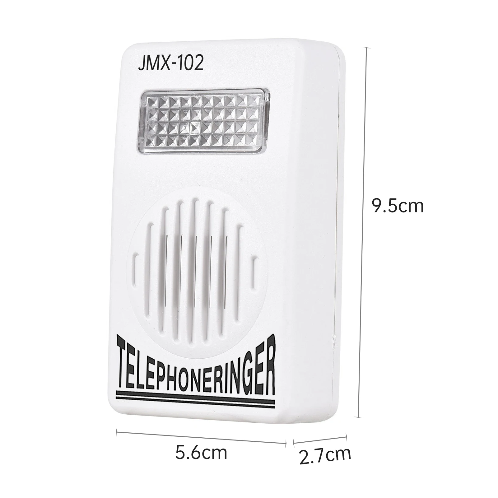 The Boss Ringer Loud Telephone Ringer 70db Amplifier Ringing Help Strobe Light Bell ...