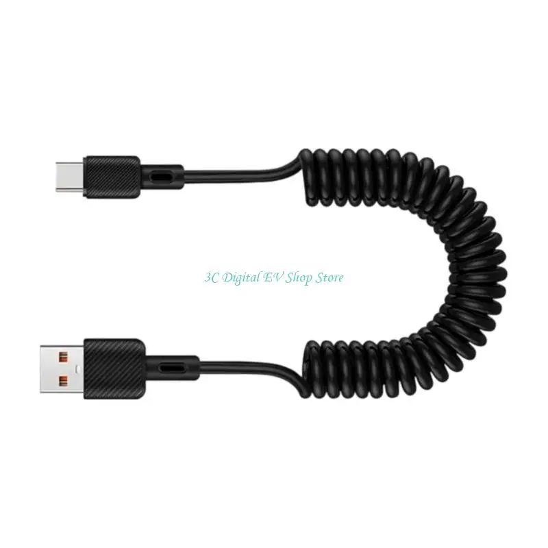 E74D Erweiterbares USB-auf-Typ-C-Kabel. Genießen Sie sicheres und Datensynchronisierung – Detail 8