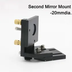 QDHWOEL Co2 Laser Second Reflection Mirror Mount Support for Laser Mirrors 20mm
