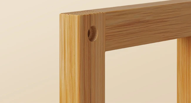 Bamboo Bathroom Shelf